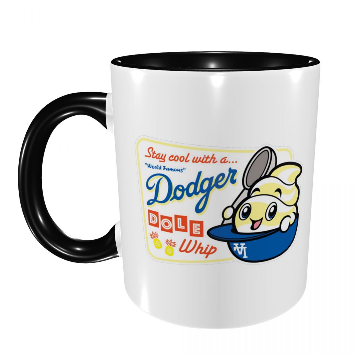 Coffee Tea World - Wereldberoemde Dodger Dole Whip mok grappige