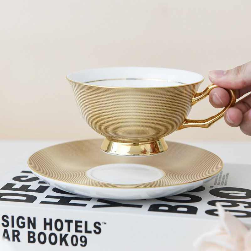 Coffee Tea Set - Europese koffiemok set Bone China keramische