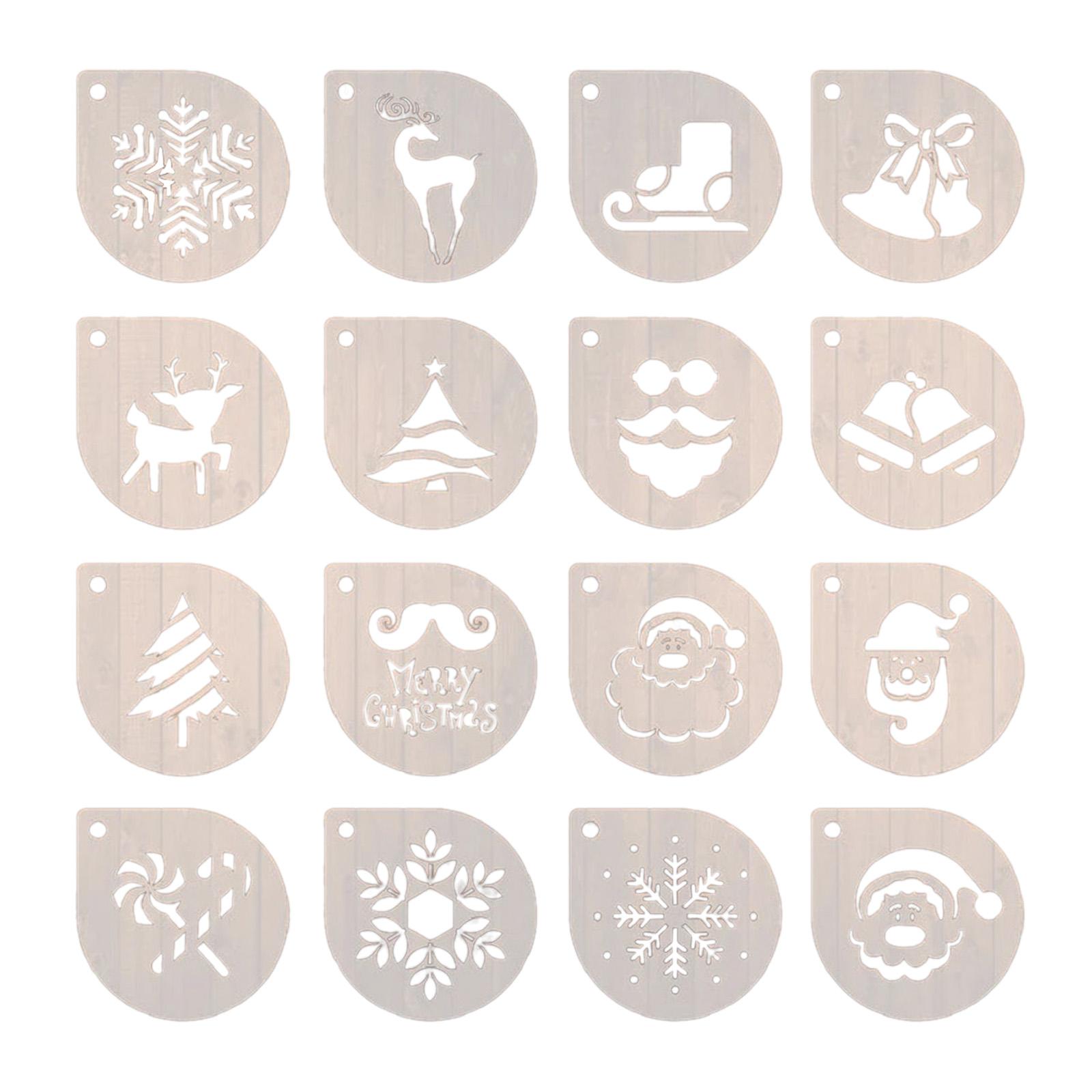 Coffee Stencil Art - Koffie Cappuccino Sjabloonset voor Mousse Taartdecoratie