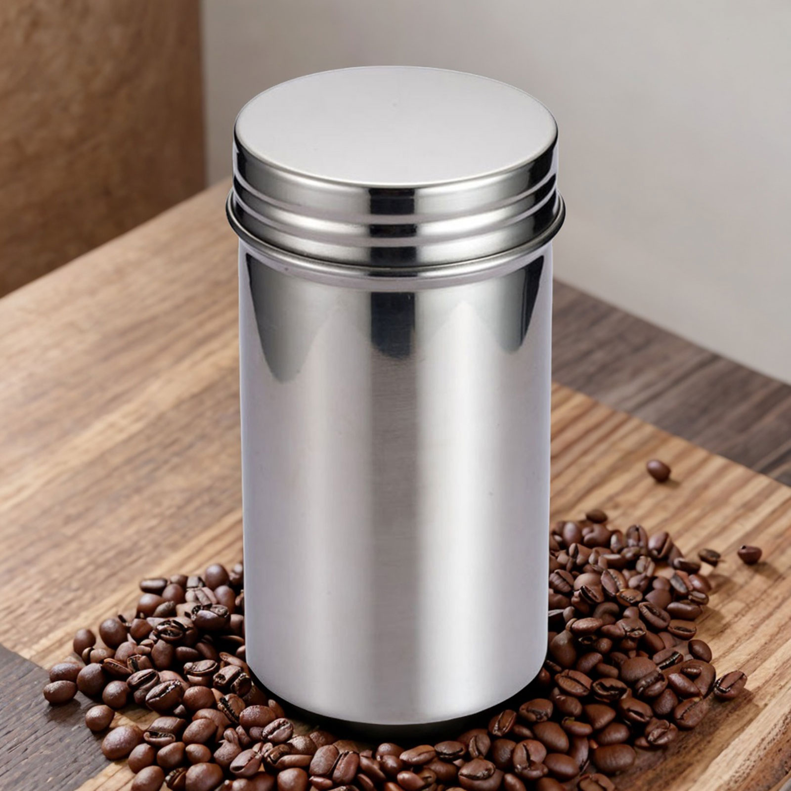 Coffee Bean And Tea Leaf - 304 Roestvrijstalen Verzegelde Opslagpot Thee Koffiebonen