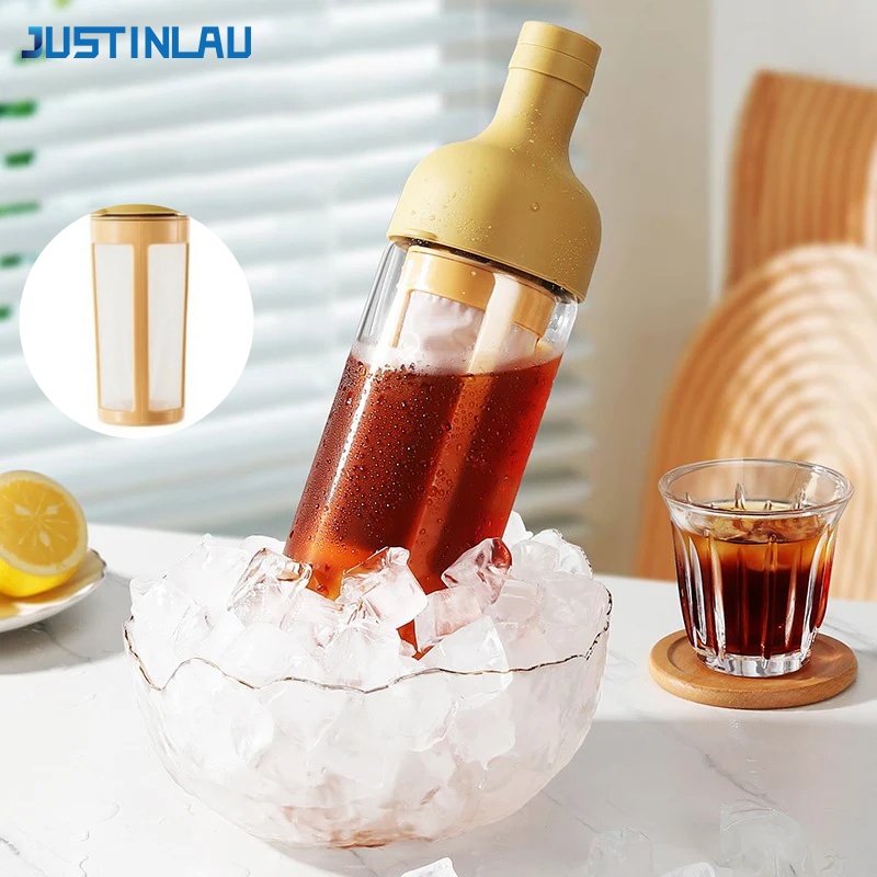 Coffee Tea Set - JUSTINLAU 1L Cold Brew Koffiekan Fruitthee-brouwketel