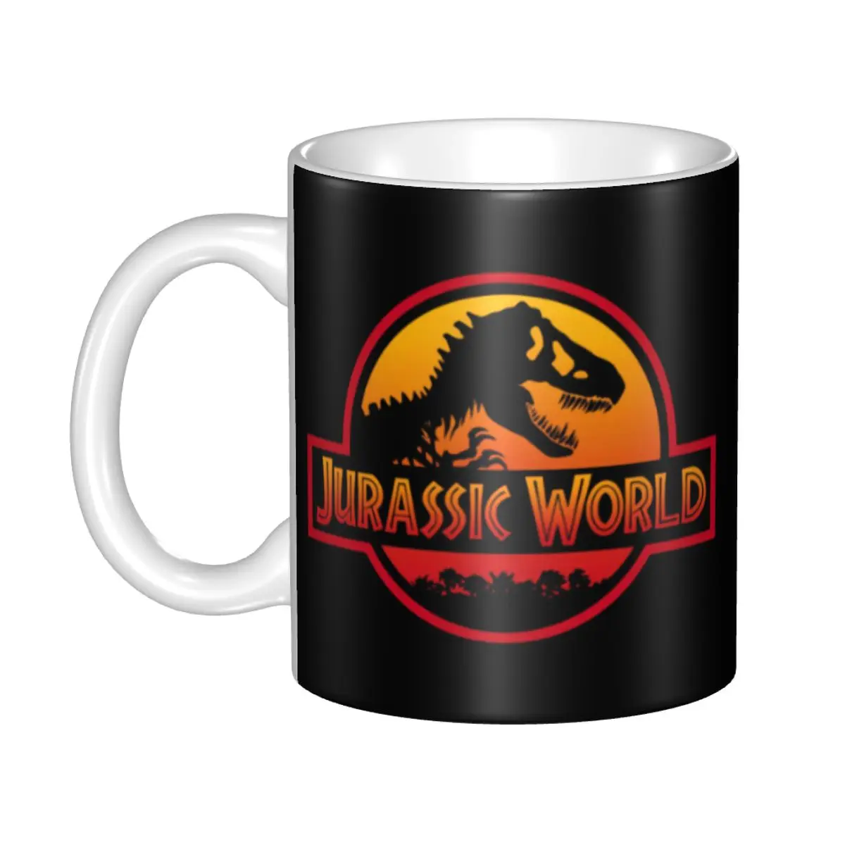 Coffee Tea World - Dinosaur World Jurassic Park koffiemok DIY