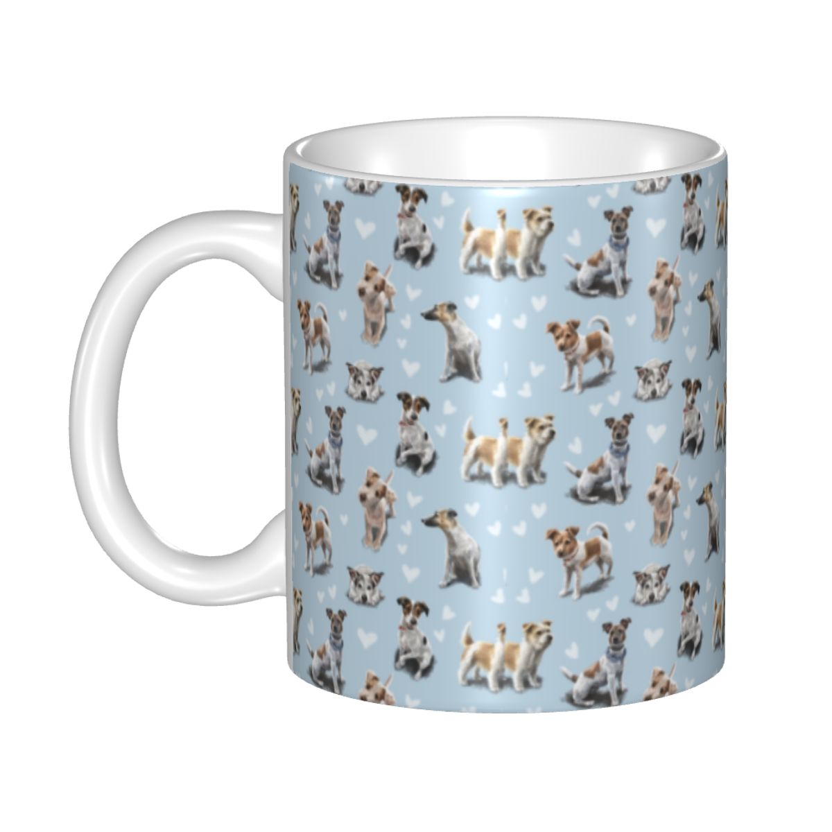 Coffee Tea Love - Aangepaste Jack Russell Terrier Puppy Love