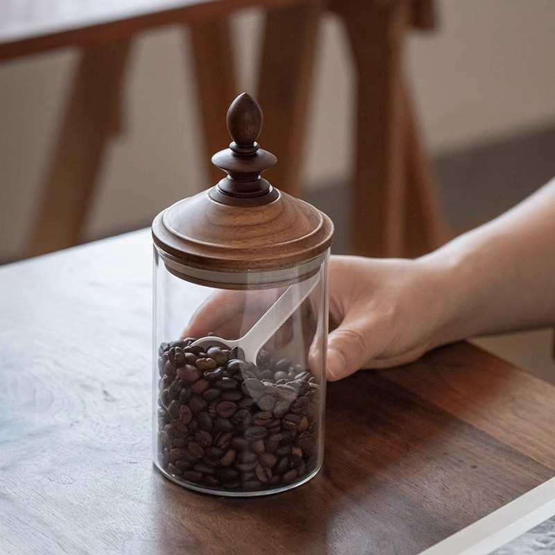 Coffee Bean And Tea Leaf - Amerikaanse stijl thuisgebruik koffiebonen opslagpot hoog