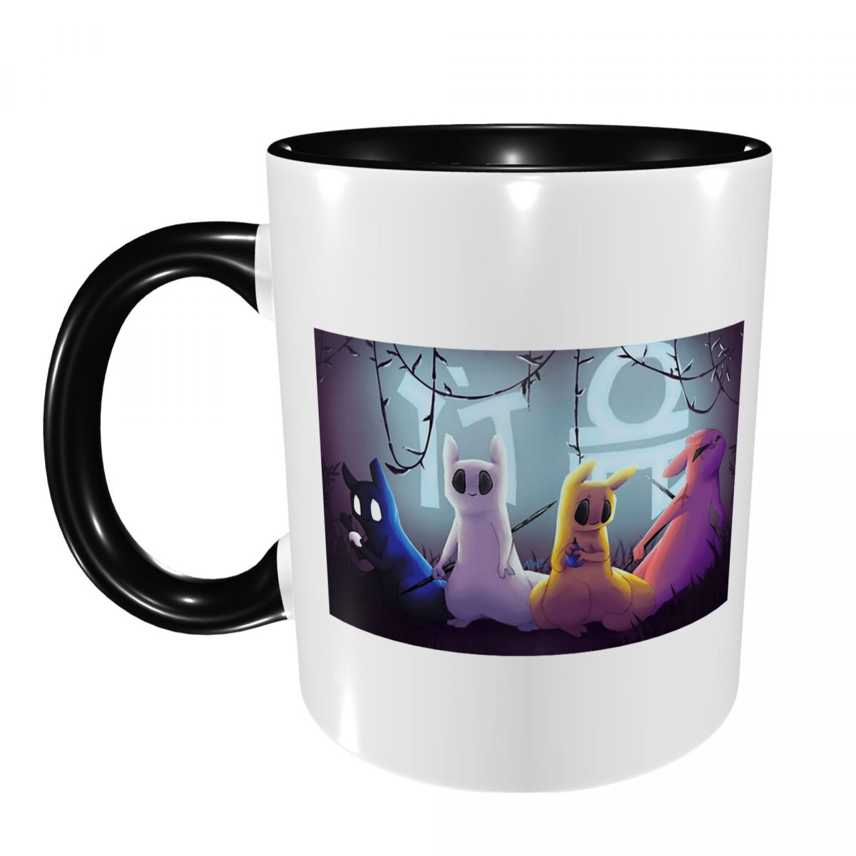 Coffee Tea World - Slugcat Rain World Game Mok Grappige