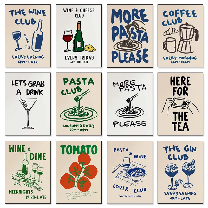 Coffee Tea Picture - Moderne keukenkunst Wijn Koffie Afternoon Tea