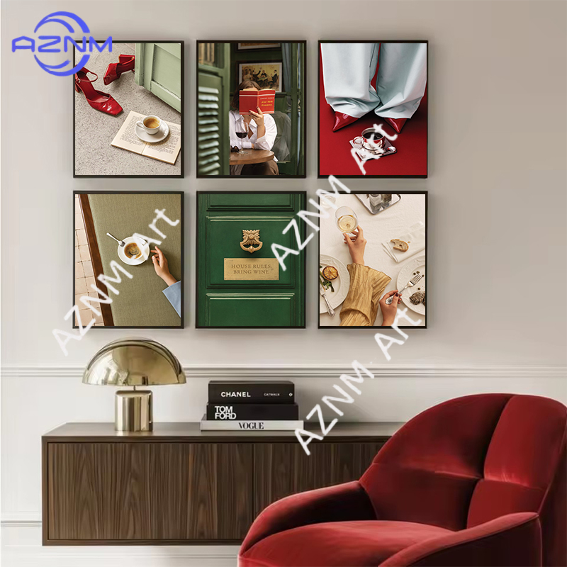 Coffee Tea Picture - Mode Vrouwen Afternoon Tea Koffie Poster