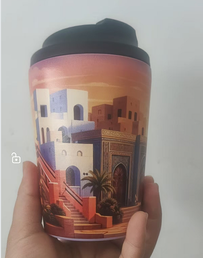 Coffee Tea Picture - Koffiebeker met opdruk, thermosfles, vacuümbeker, auto