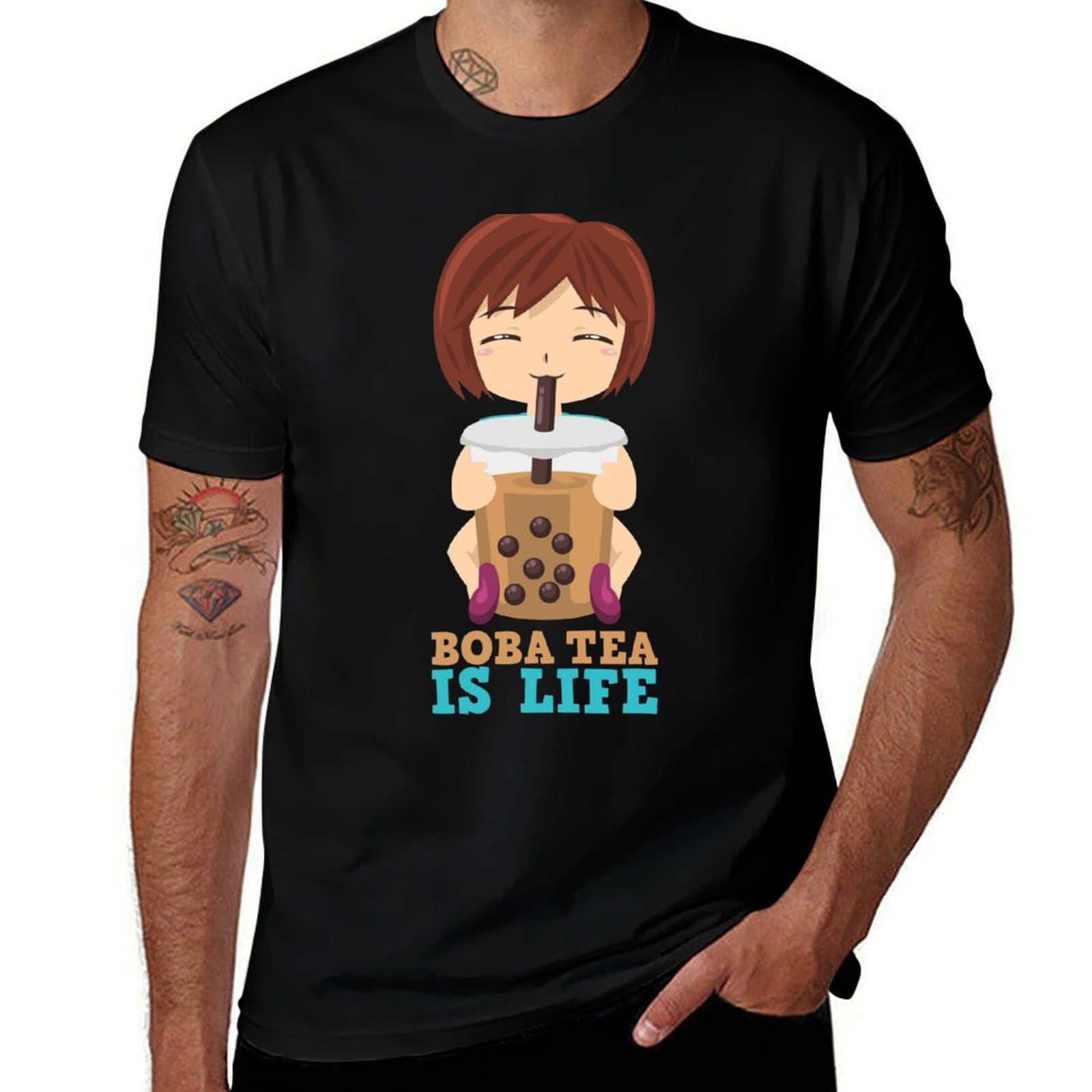 Coffee Tea Boba - Boba Tea is Life / Aziatische