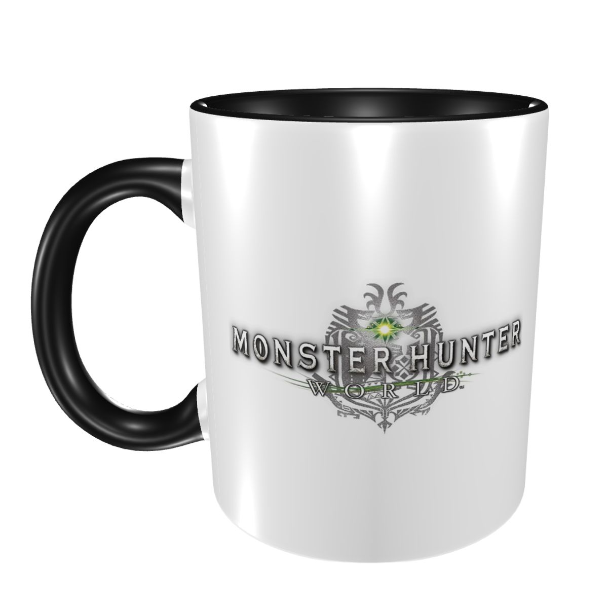 Coffee Tea World - Monster Hunter World Logo Mok Grappige