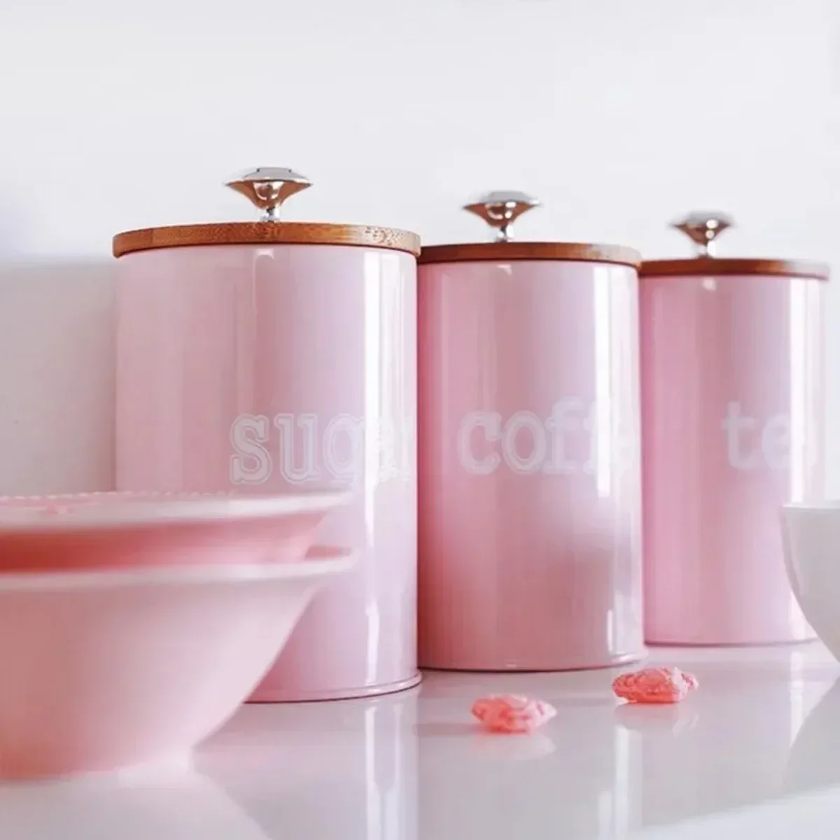 Coffee Tea Jar Set - 3 stks/set Thee Koffie Suiker Opslag