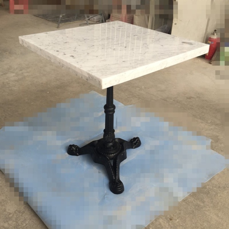 Coffee Or Tea Please - Ronde of vierkante marmeren salontafel met