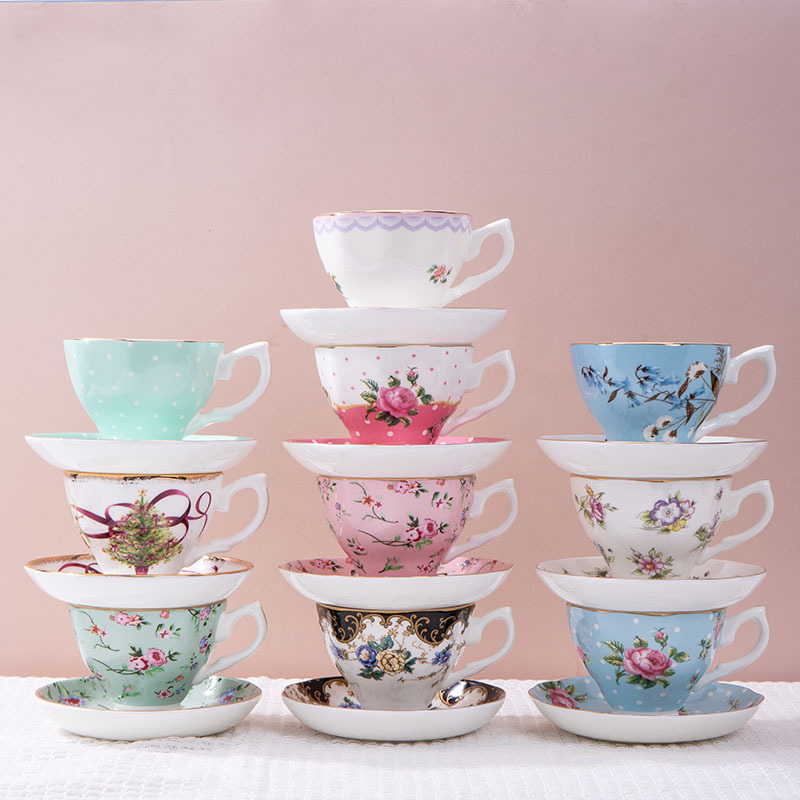 Coffee Tea Set - 1 st Franse Keramische Koffiekop Set