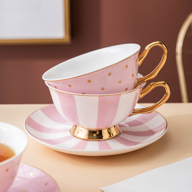 Keramische roze koffiemokken m - Coffee Tea Set recensie en prijs