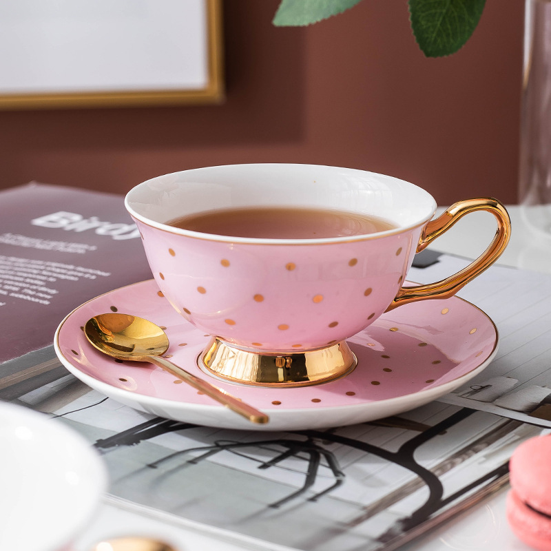 Keramische roze koffiemokken m - Coffee Tea Set recensie en prijs
