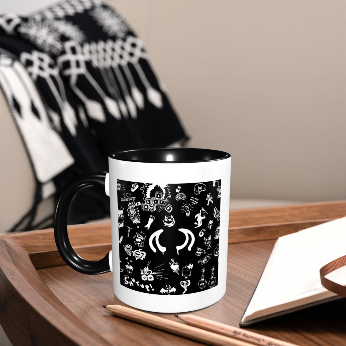 Yungblud Drawings Tattoo Sheet - Coffee Tea Drawing recensie en prijs