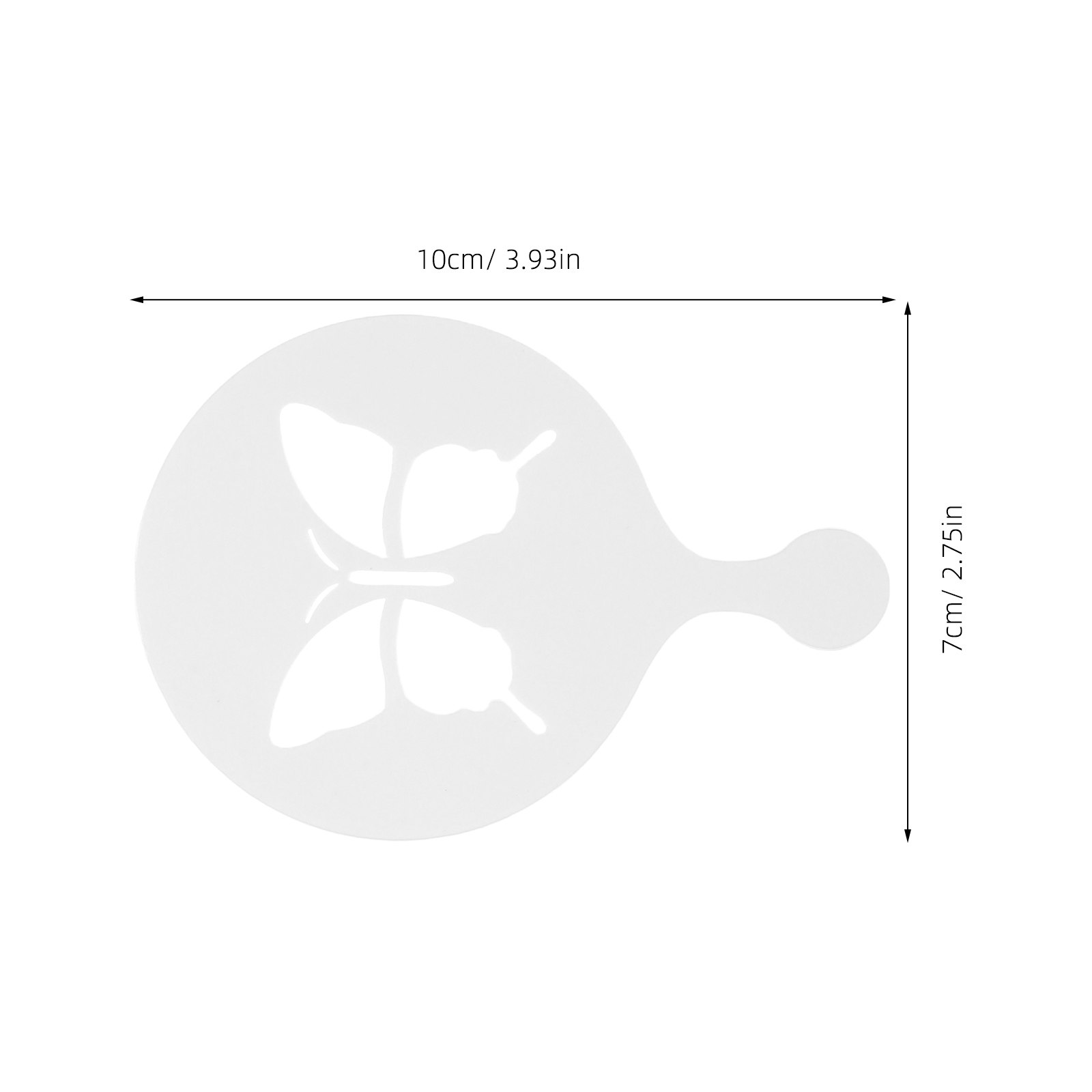 8-delige set koffie-sjablonen  - Coffee Stencil Art recensie en prijs