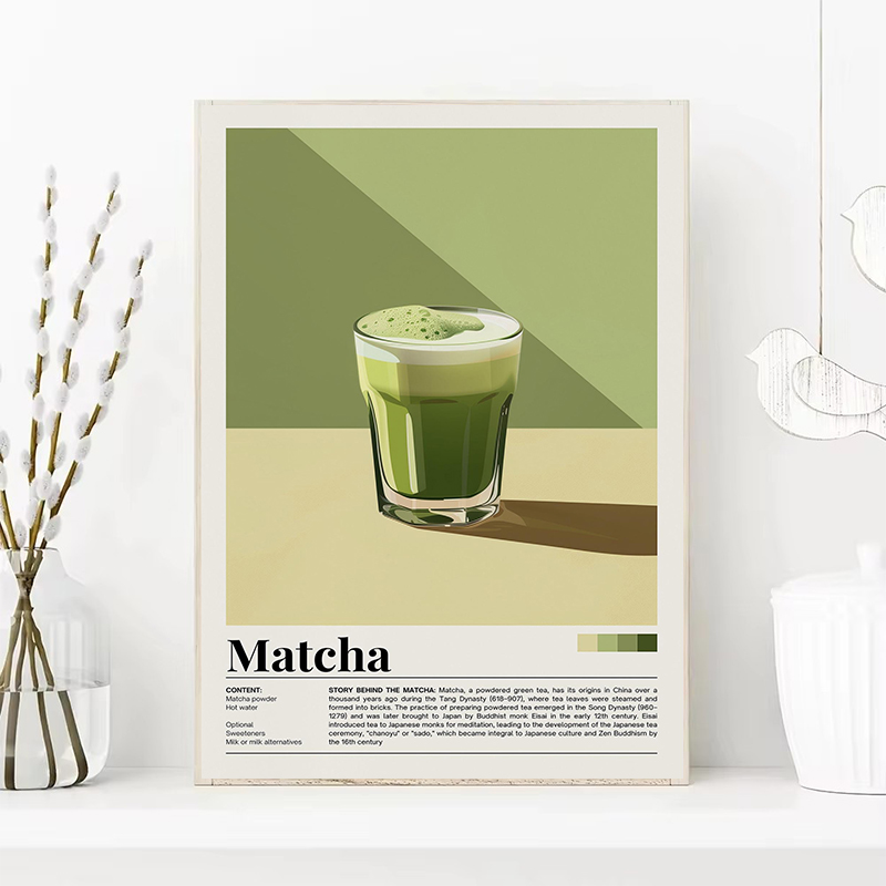 Vintage Koffie Drank Posters B - Coffee Tea Picture recensie en prijs