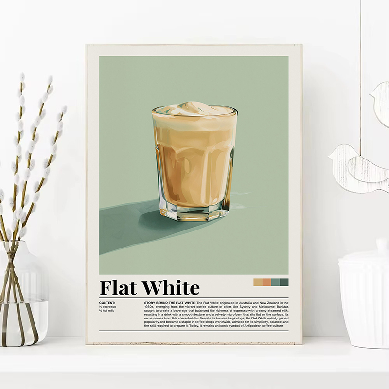 Vintage Koffie Drank Posters B - Coffee Tea Picture recensie en prijs