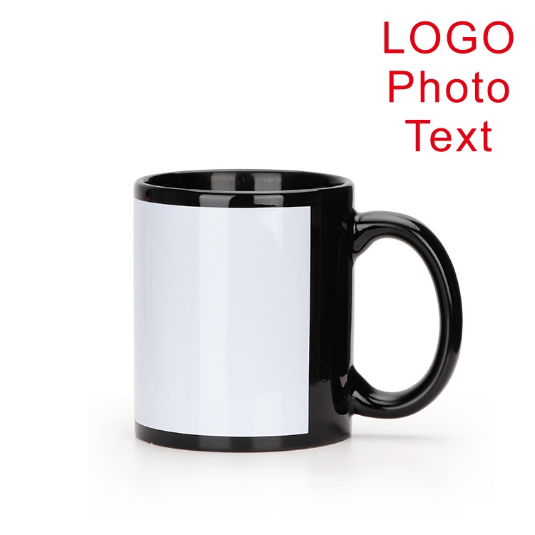 Zwarte beker DIY LOGO keramisc - Coffee Tea Picture recensie en prijs