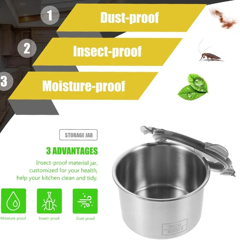 Roestvrijstalen voedselcontain - Coffee Bean And Tea Leaf recensie en prijs