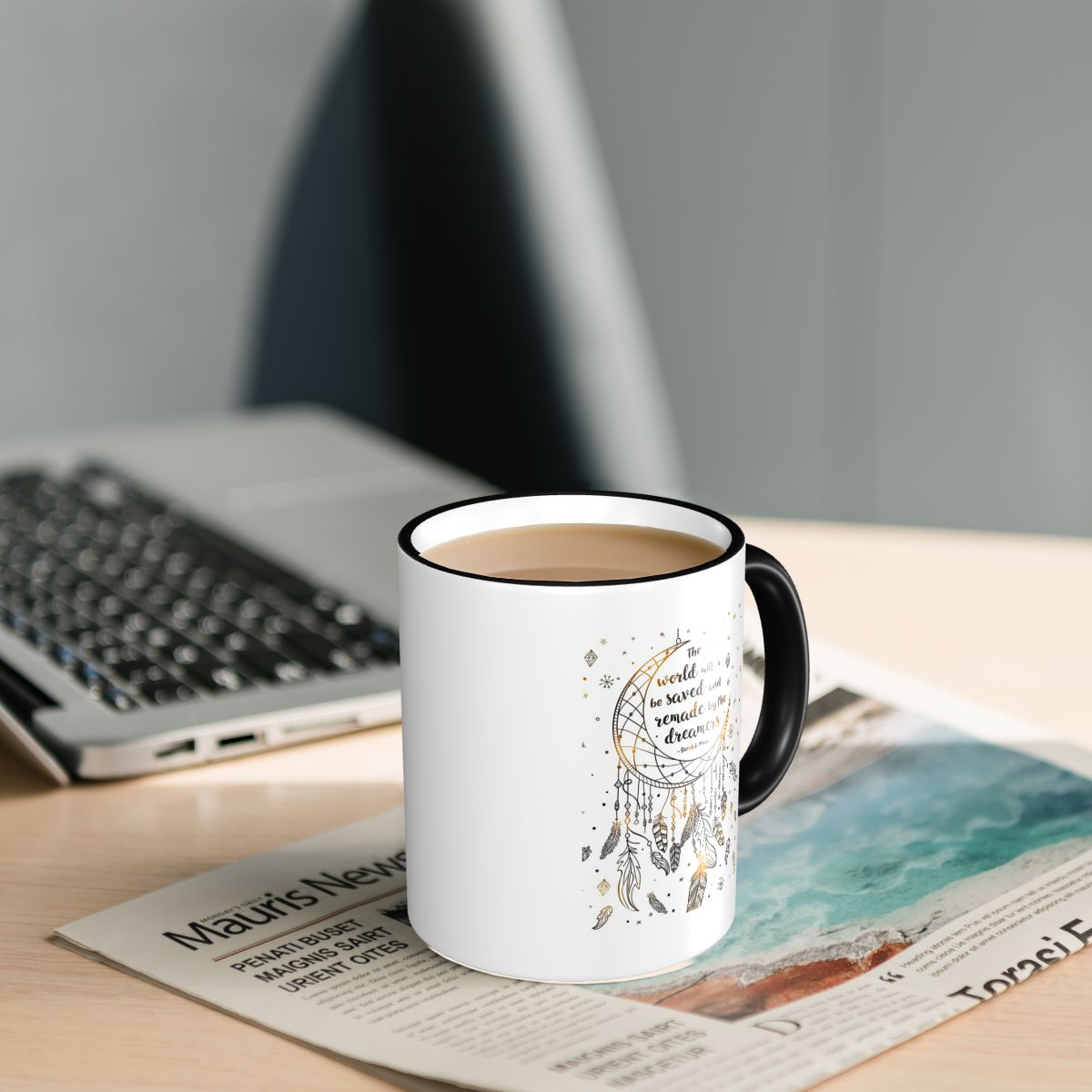 De wereld zal gered worden Mok - Coffee Tea World recensie en prijs