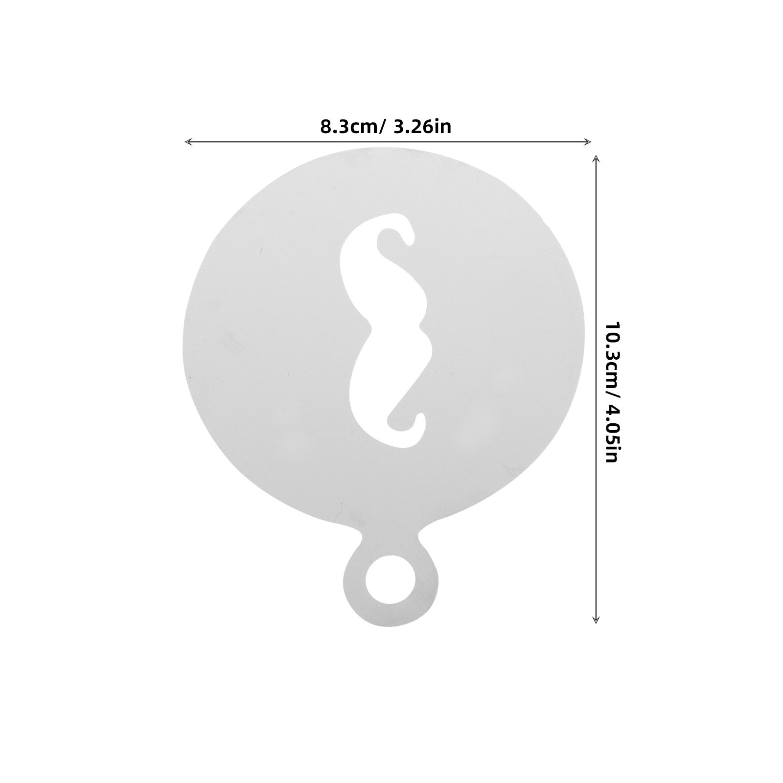 4 stuks koffie decoratie sjabl - Coffee Stencil Art recensie en prijs