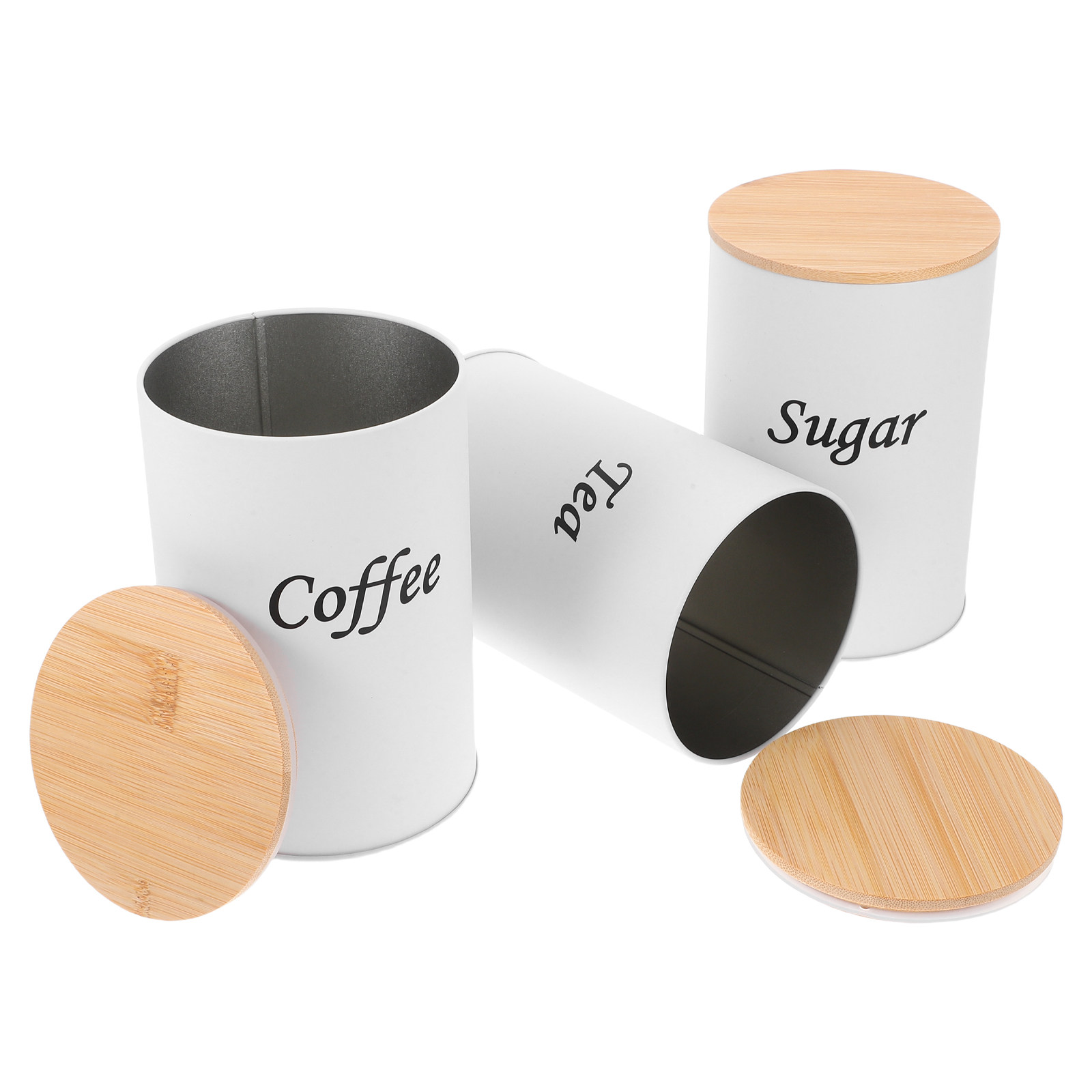 3 stuks luchtdichte ronde voor - Coffee Tea Beans recensie en prijs