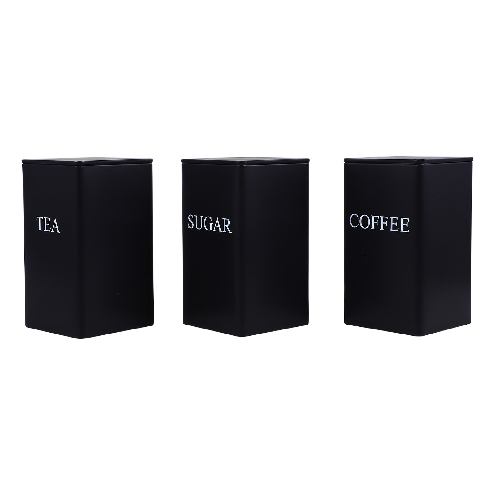 3-delige set metalen opbergdoz - Coffee Tea Canister Set recensie en prijs