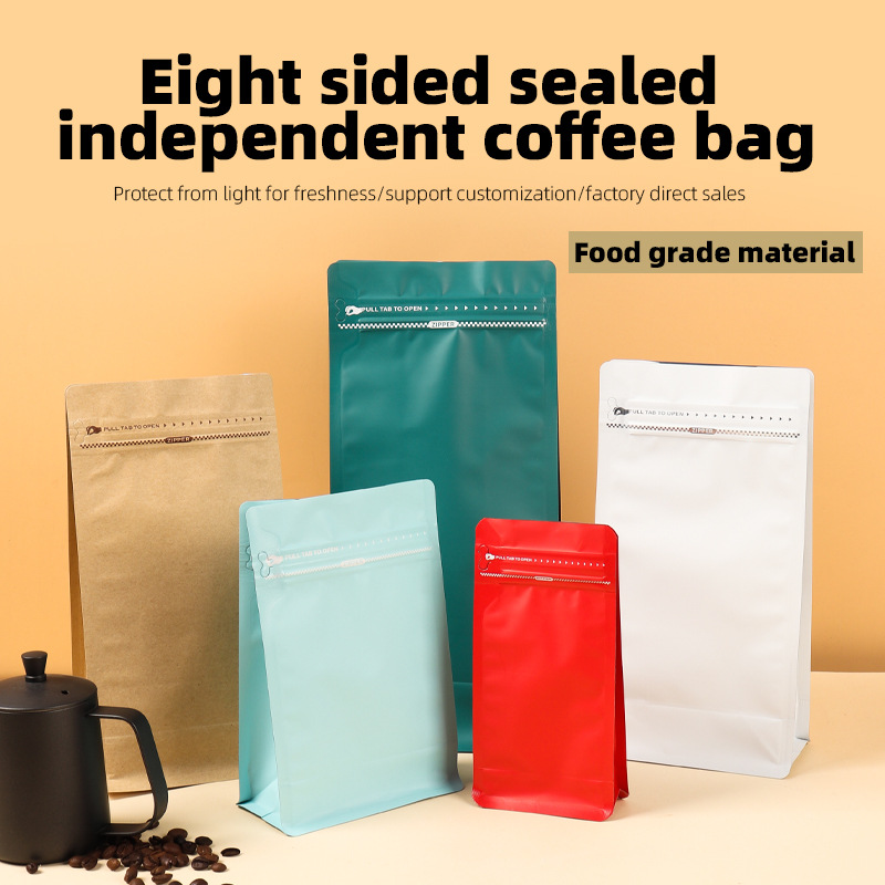 Aluminiumfolie staande zakjes  - Coffee Tea Beans recensie en prijs