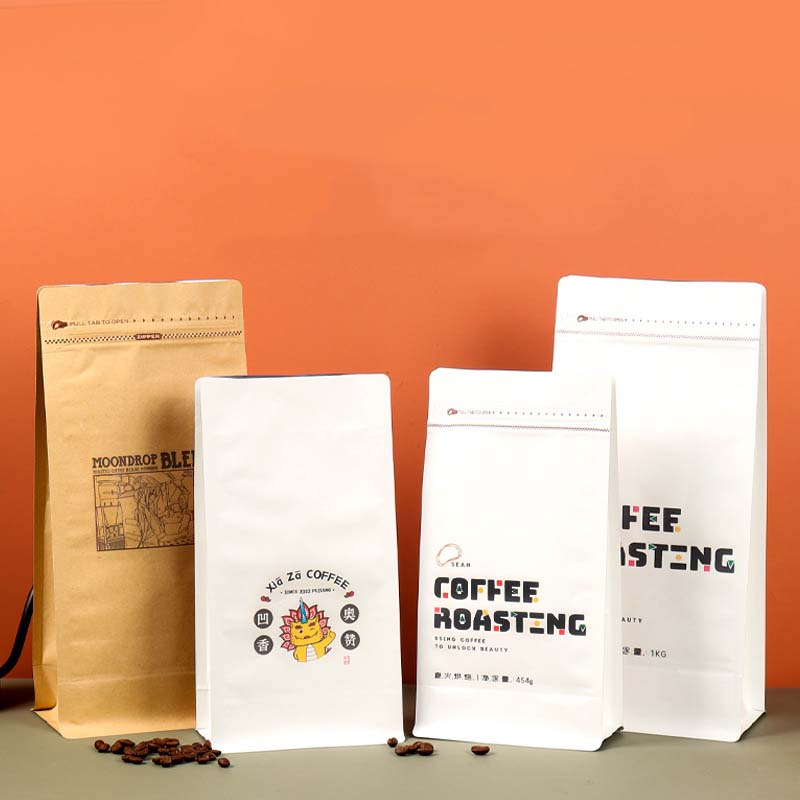 Aluminiumfolie staande zakjes  - Coffee Tea Beans recensie en prijs