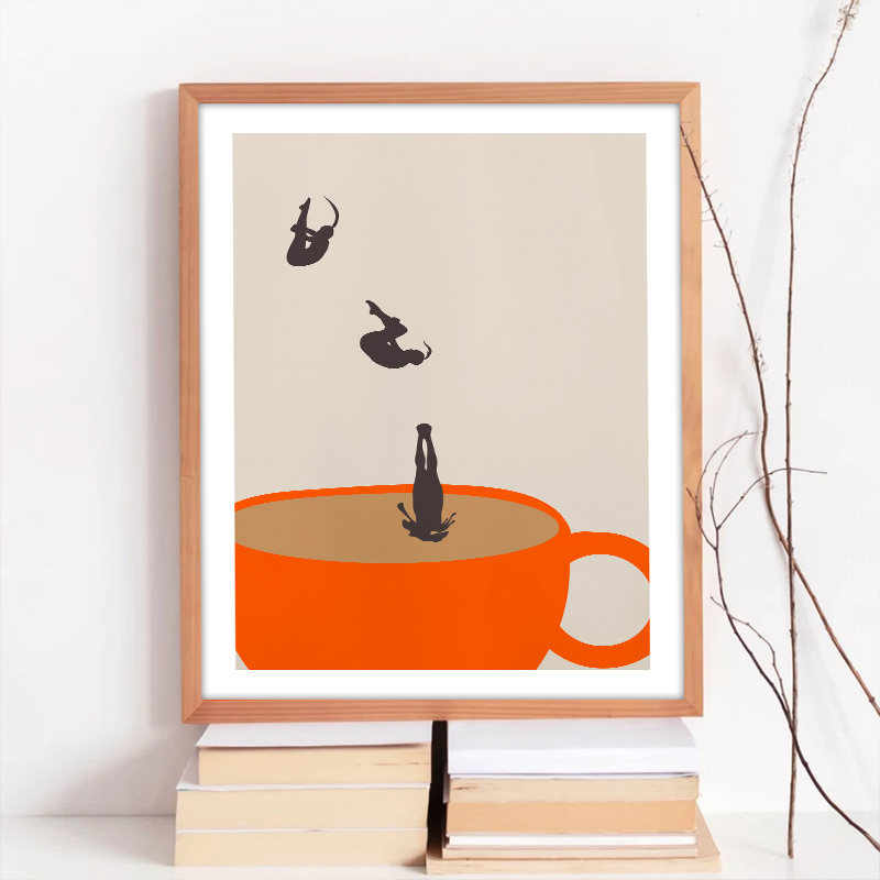 Grappig Meisje Koffie Thee Cup - Coffee Tea Picture recensie en prijs