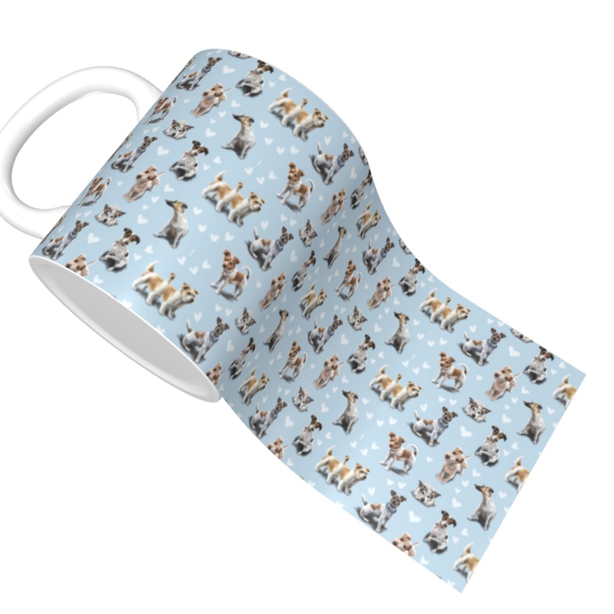 Aangepaste Jack Russell Terrie - Coffee Tea Love recensie en prijs