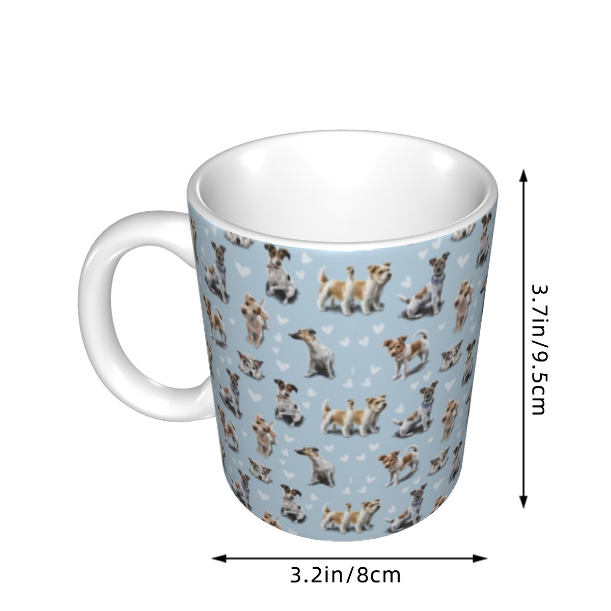 Aangepaste Jack Russell Terrie - Coffee Tea Love recensie en prijs