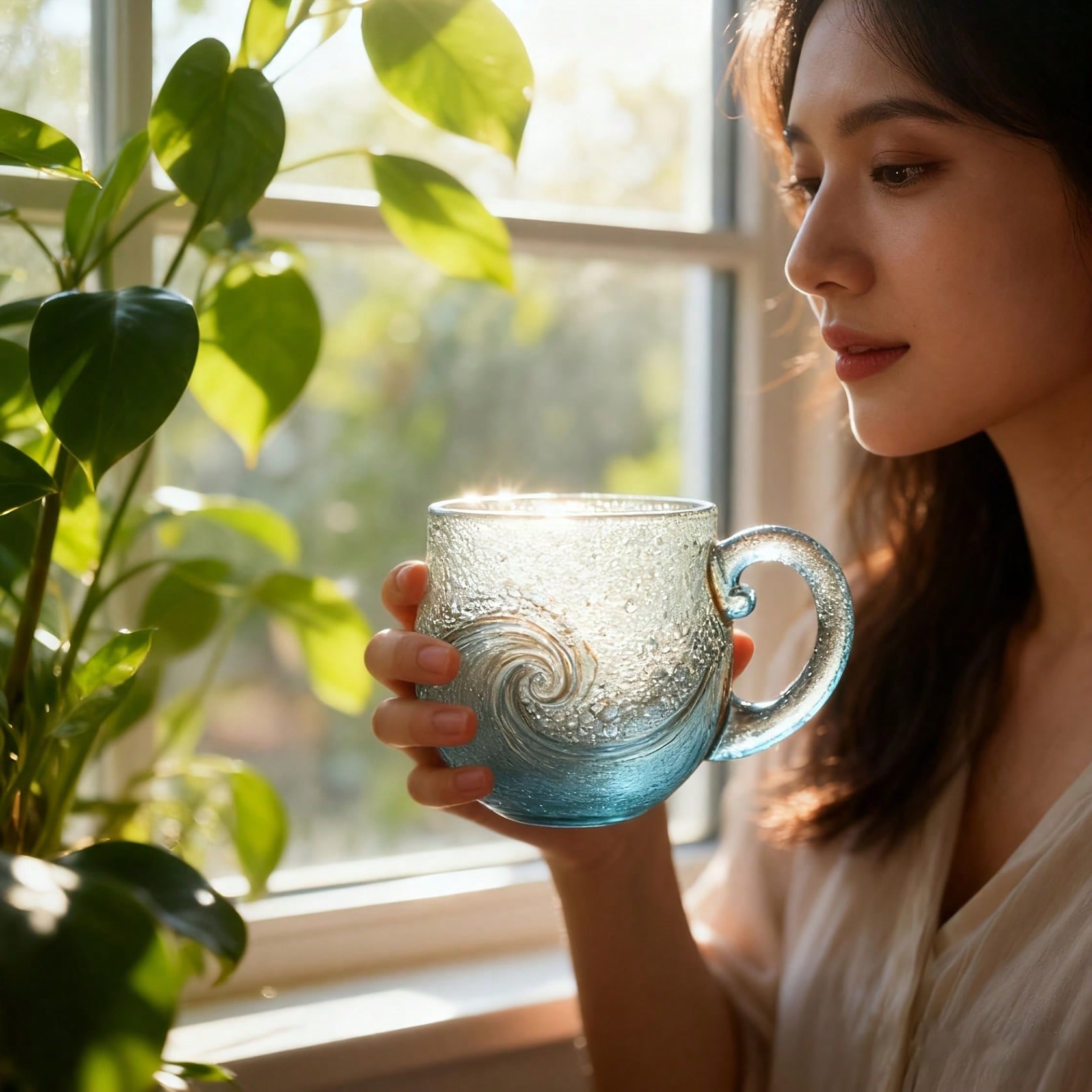 Zeeglasgolvenmok, uniek gestru - Coffee Or Tea Please recensie en prijs