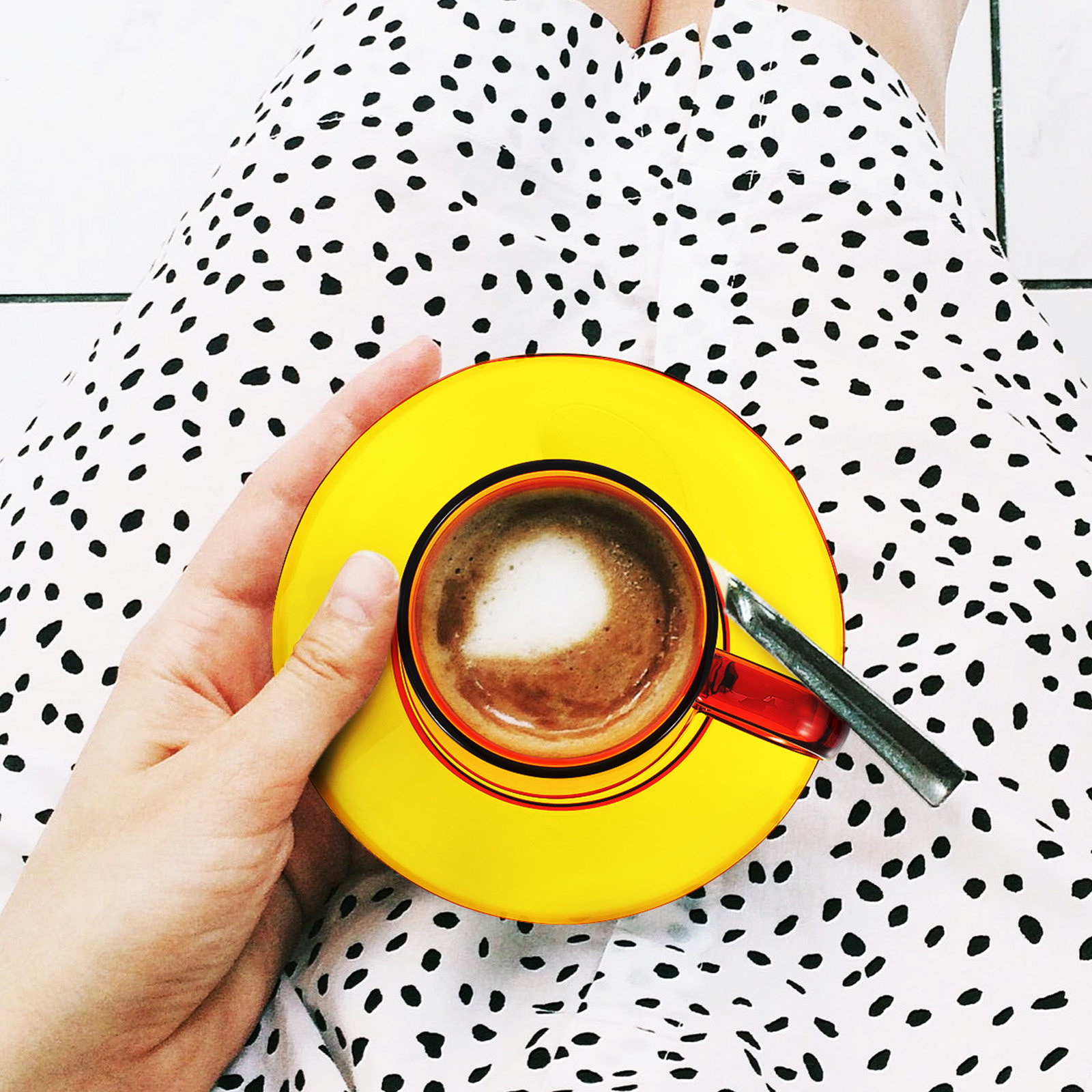 Glazen koffiekop en schotelset - Coffee Tea Set recensie en prijs