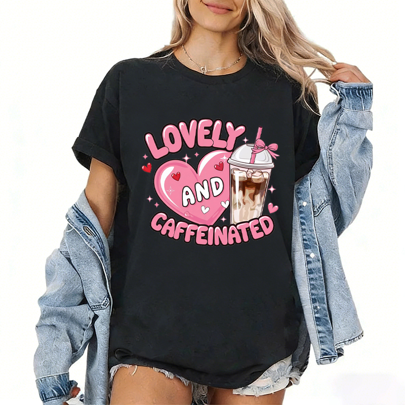 Grappig koffie-melkthee-shirt  - Coffee Tea Love recensie en prijs