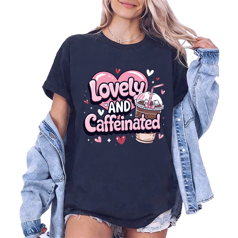 Grappig koffie-melkthee-shirt  - Coffee Tea Love recensie en prijs