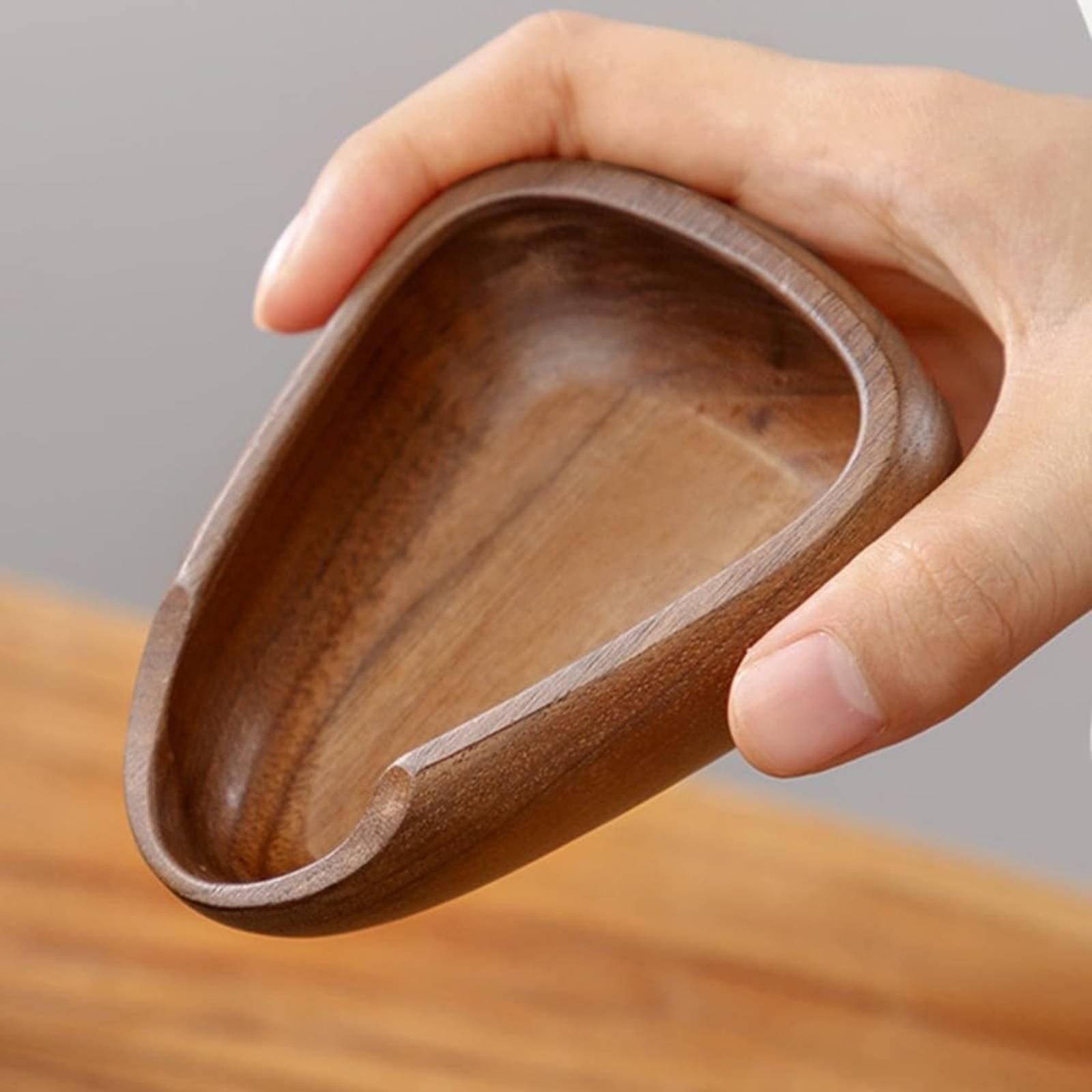 Stevige houten doseerbak voor  - Coffee Bean And Tea Leaf recensie en prijs