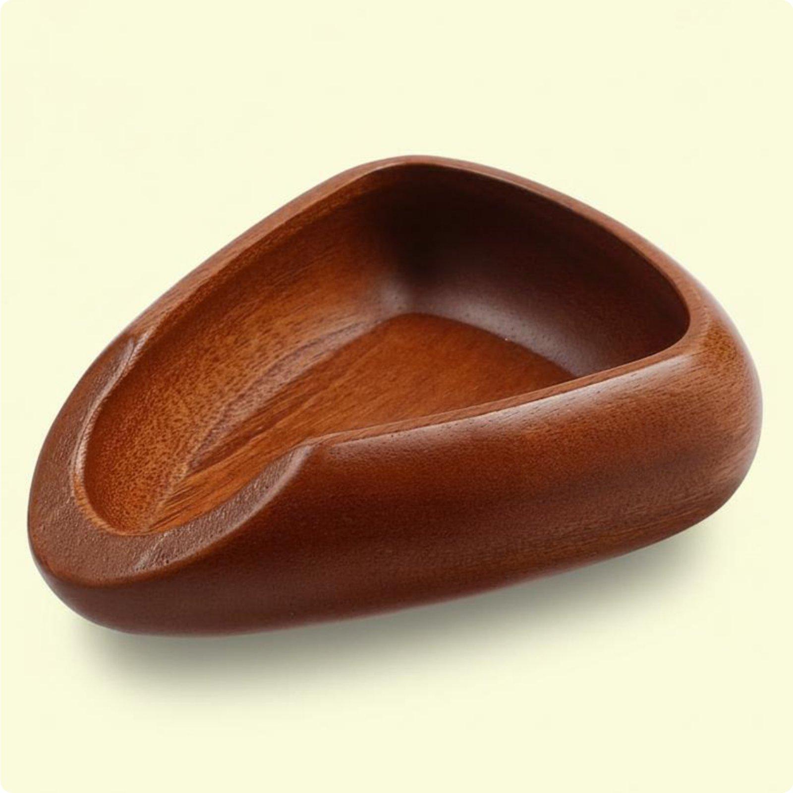 Stevige houten doseerbak voor  - Coffee Bean And Tea Leaf recensie en prijs