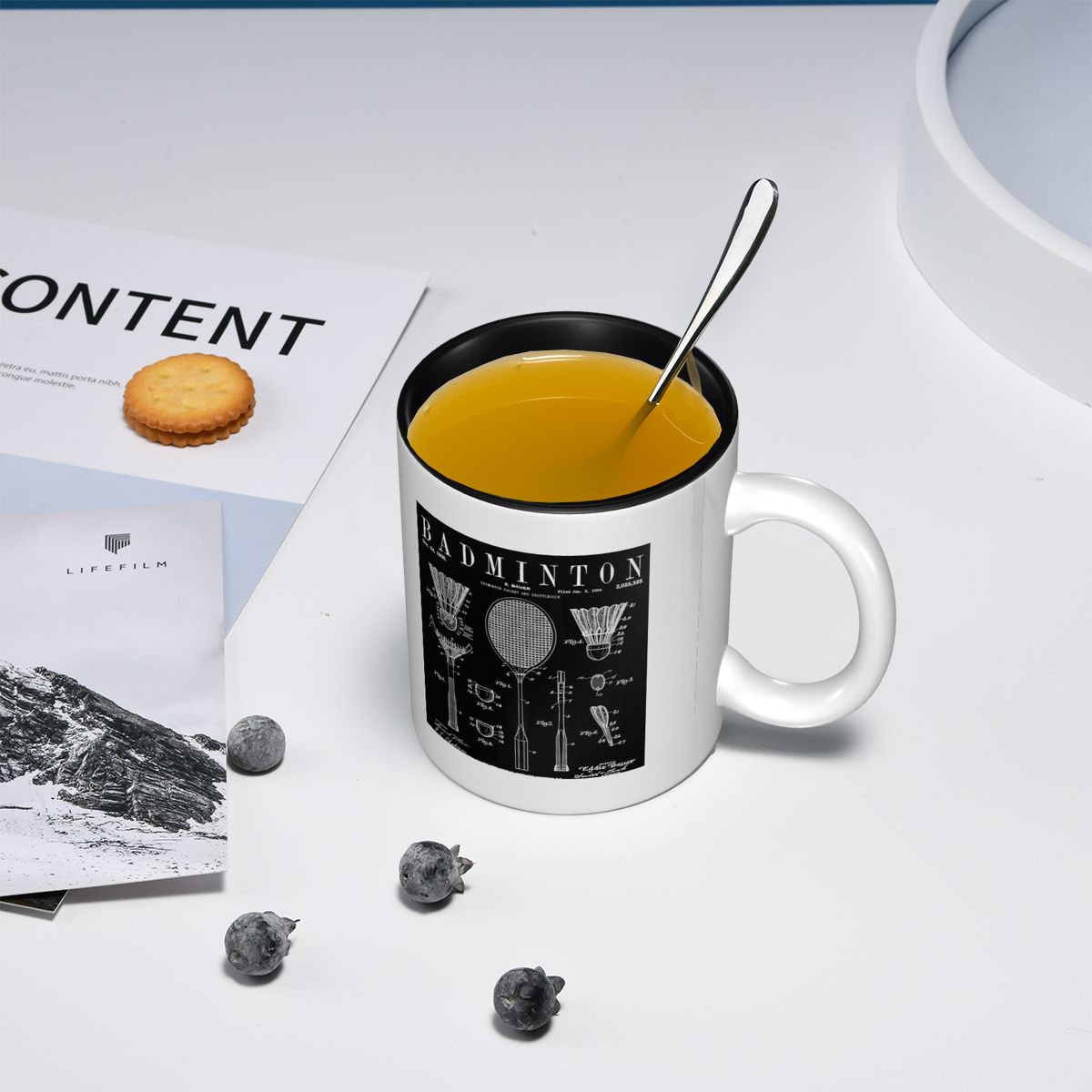 Badminton Oude Vintage Patent  - Coffee Tea Drawing recensie en prijs