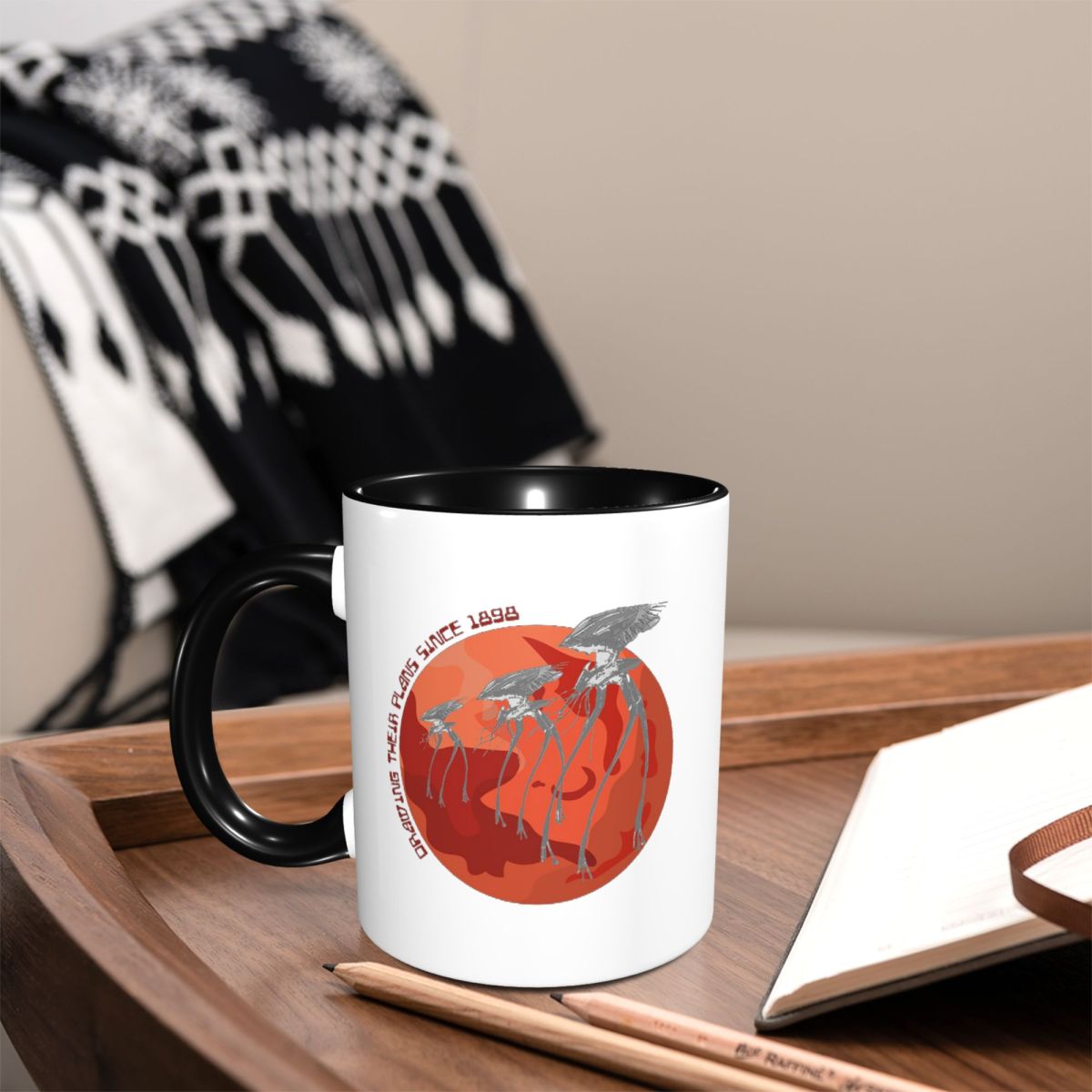 War Of The Worlds Tekeningen v - Coffee Tea Drawing recensie en prijs
