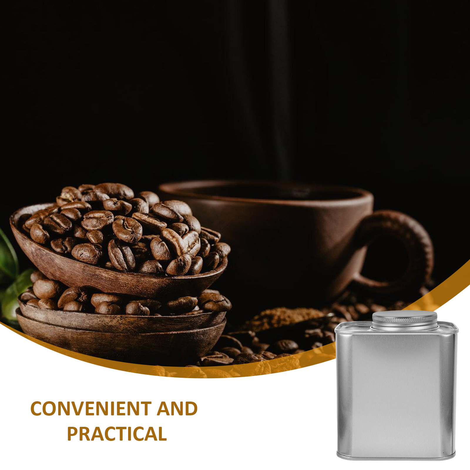 Luchtdichte voedselbewaarset,  - Coffee Tea Canister Set recensie en prijs