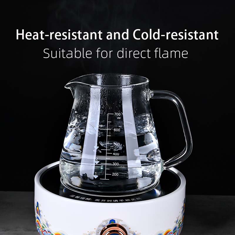 Nieuwe hoge borosilicaatglas v - Coffee Tea Jar Set recensie en prijs