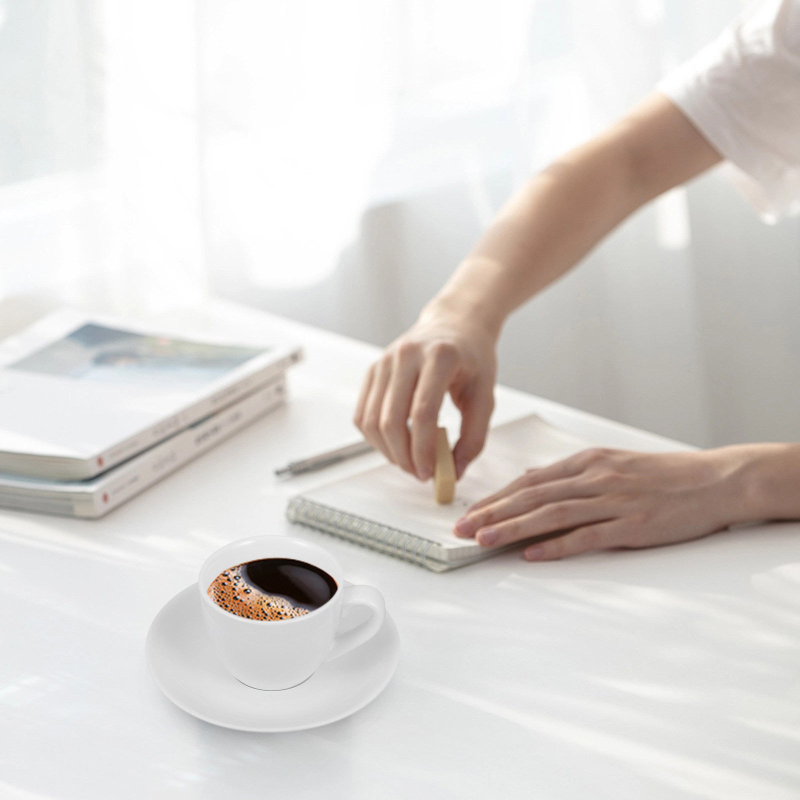 1 set koffiekopjes met schotel - Coffee Tea Set recensie en prijs