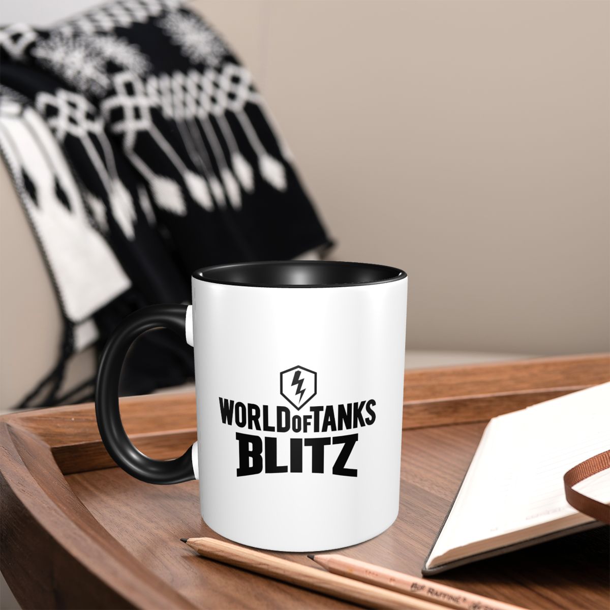 World Of Tanks Blitz Logo Mok  - Coffee Tea World recensie en prijs