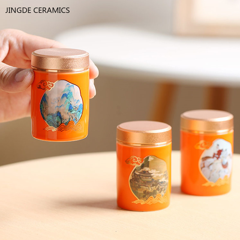 1 Stuk Chinese Draagbare Reize - Coffee Tea Jar Set recensie en prijs
