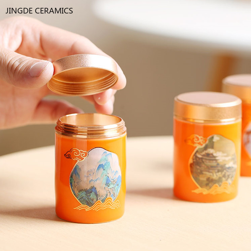 1 Stuk Chinese Draagbare Reize - Coffee Tea Jar Set recensie en prijs