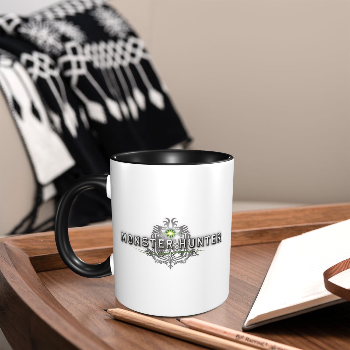Monster Hunter World Logo Mok  - Coffee Tea World recensie en prijs