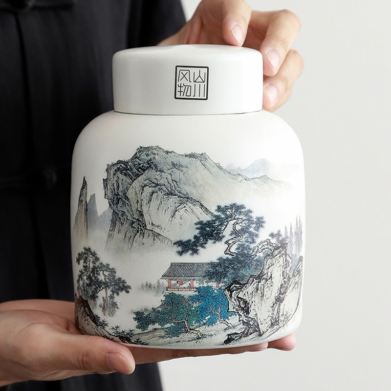 Chinese Landschap Theepot Met  - Coffee Tea Room recensie en prijs